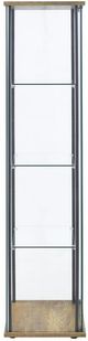 Coaster® Bellatrix Clear/Mango Display Cabinet-4