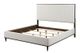ACME Furniture Carena Light Gray/White Eastern King Panel Bed-2