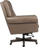 Hooker® Furniture Ready-Made Upholstery Lenora Rowe Chocolate Swivel Tilt Executive Chair-3