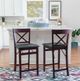 Linon Triena Merlot X Back Folding Counter Stool-1