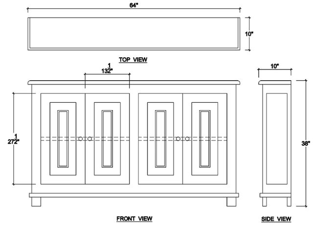 Bramble Customizable Osborne Sideboard-1