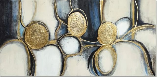 Classy Art Style 19 Hand Painted Textured Wall Art-0