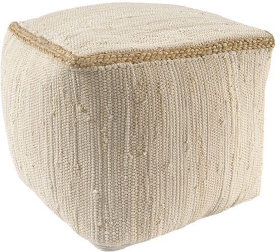 LR Home Birch Cube Pouf-1