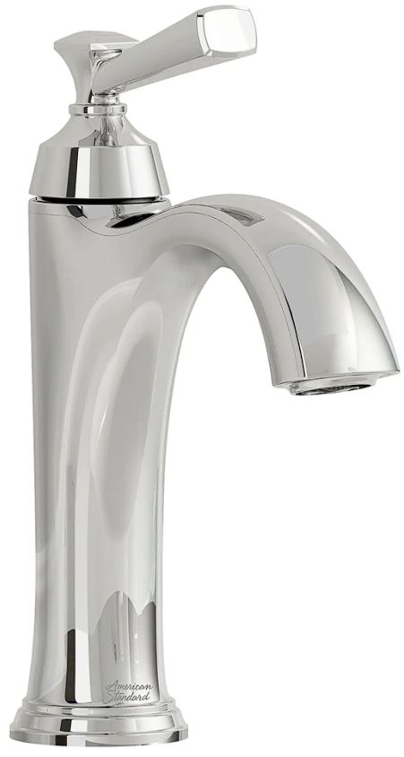 American Standard Glenmere Polished Chrome Single Hole Single-Handle Bathroom Faucet with Lever Handle-0