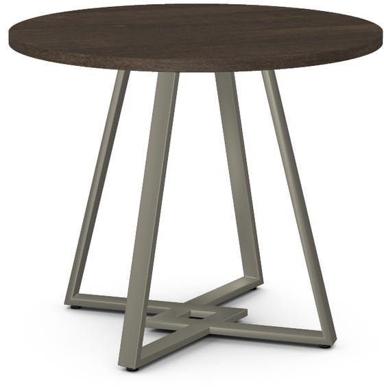 Amisco Customizable Dirk Dining Table with 36" Birch Veneer Top-0