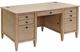 Martin Furniture Laurel Natural Double Pedestal Desk-0
