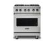 Viking® 5 Series 30" Stainless Steel Pro Style Dual Fuel Range-0