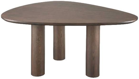 Moe's Home Collection Finley Smoked Dining Table-0