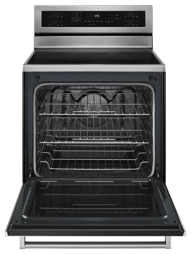 KitchenAid® 30" Free Standing Electric Range-Stainless Steel-1