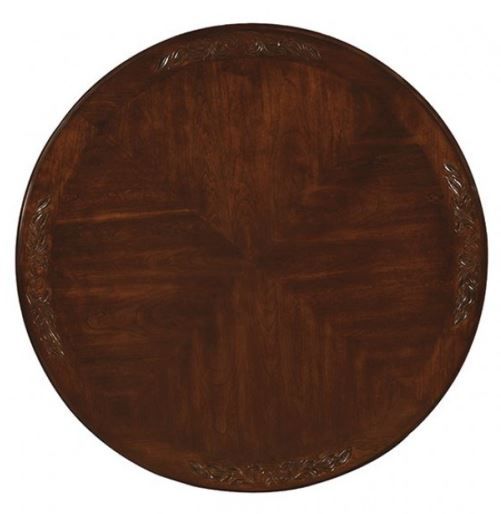 Furniture of America® Elana Brown Cherry Round Dining Table-2
