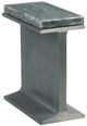 American Drew® AD Modern Synergy I Beam Gray Chairside Table-0