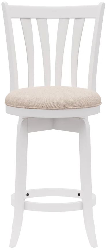 HH2 Home Savana White/Cream Counter Height Stool-1