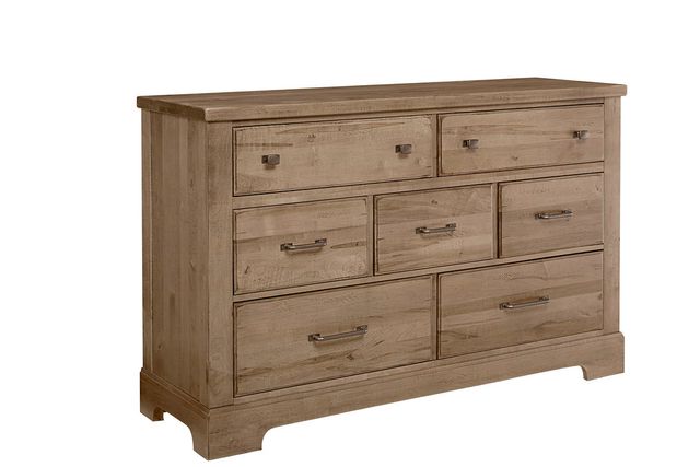 Vaughan Bassett Artisan & Post Collection Cool Rustic Stone Grey 7-Drawer Dresser-0