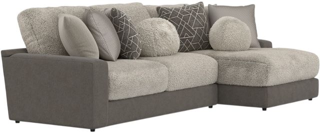 Jackson Furniture Canyon 2-Piece Fawn/Umber Right-Arm Facing Sectional-0