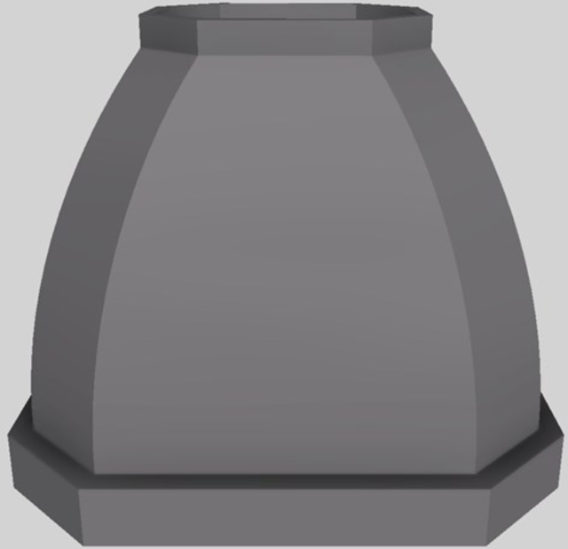 Vent-A-Hood® Designer Series 36" Gunsmoke Island Range Hood-0