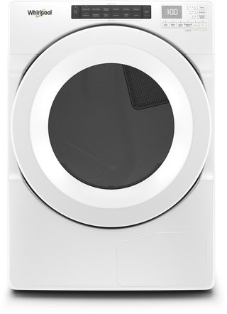 Whirlpool® 7.4 Cu. Ft. White Front Load Ventless Electric Dryer