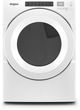 Whirlpool® 7.4 Cu. Ft. White Front Load Ventless Electric Dryer-0