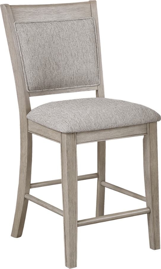 Crown Mark Fulton Gray Counter Chair Best Deals Mattress Furniture Orem UT