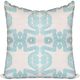 Windy O'Connor Lace Aqua Decorative Pillow-0