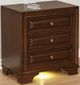 Furniture of America® Brandt Brown Cherry Five Piece Queen Storage Bed-2