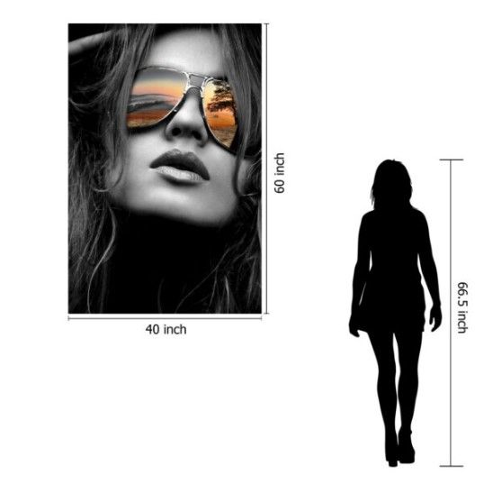 Classy Art Reflective Shades Wall Art-2