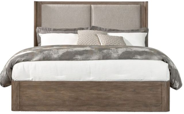 Liberty Furniture South Bend Burnished Clay/Gravel California King Shelter Panel Bed-0
