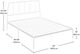 Sauder® Harvey Park® White Queen Platform Bed-2