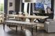 Vanguard® Furniture Customizable Spencer Extended Dining Bench-3