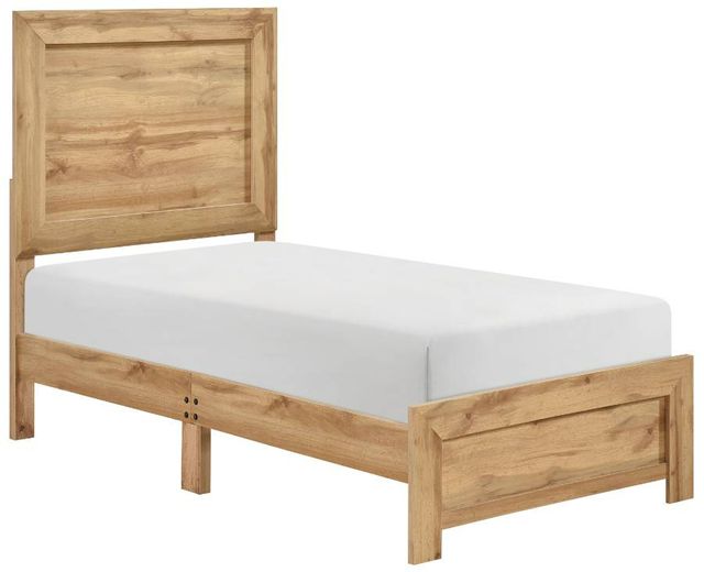 Homelegance® Corbin Natural Twin Youth Panel Bed in a Box-0