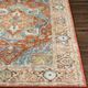 Surya Leicester Brick Red/Cream 4'x6' Area Rug-1