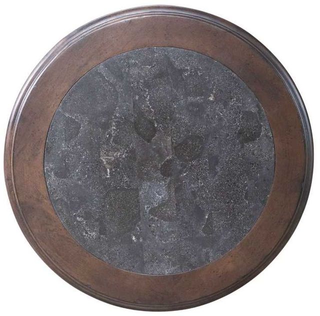 Liberty Furniture Provence Park Chateau Brown Round End Table-3
