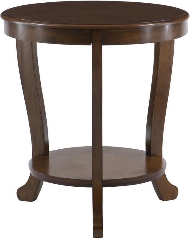 Powell® Marissa Hazelnut Brown Accent Side Table-3