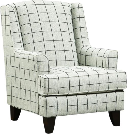 Fusion Furniture Whisper Teal Trouser Glass Accent Chair-0