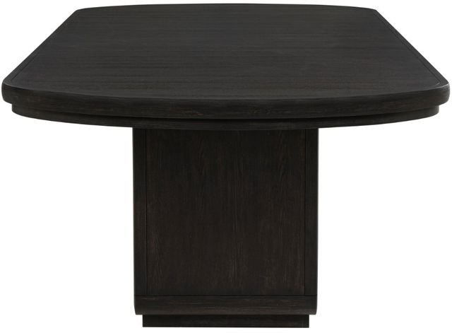 Coaster® Leandro Burnished Black Dining Table-4