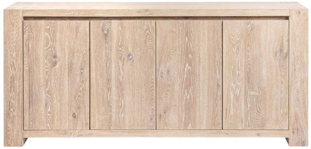Classic Home Bristol Aged Cream 4-Door Cabinet-3