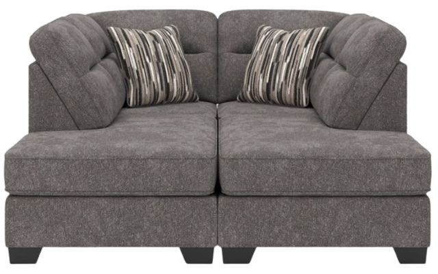 Benchcraft® Olten 2-Piece Graphite Modular Super Chaise-1