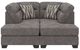 Benchcraft® Olten 2-Piece Graphite Modular Super Chaise-1