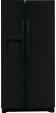 Frigidaire® 33" 22.3 Cu. Ft. Black Side-by-Side Refrigerator-0