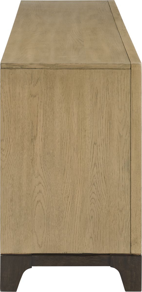 Emerald Home Sutton Place Caramel/Cocoa Entertainment Console-4