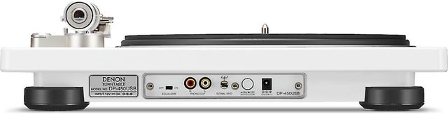 Denon® White Hi-Fi Turntable-4