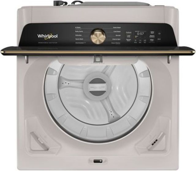 Whirlpool® 5.3 Cu. Ft. Fresh Linen Smart Impeller Top Load Washer with Removable Agitator-1