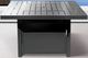 Enclover Outdoor SQ Black Aluminum Firepit with Wind Guard and Cover-1