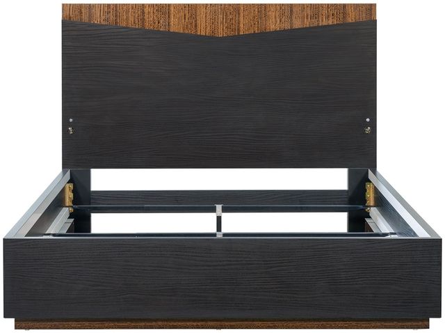 Michael Amini® Kayner Charcoal Queen Bed-1