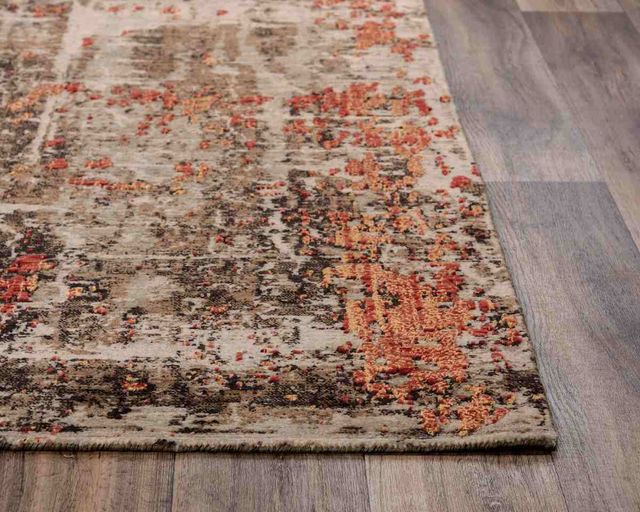 Rizzy Home Premier Brown 5'x8' Rectangular Rug-1