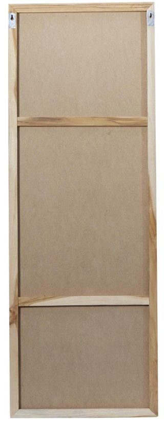Deco Marche Brown Geometric Handmade Linear Wall Decor-2
