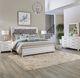 Liberty Furniture Reflections 4-Piece Pearl White King Bedroom Set-5