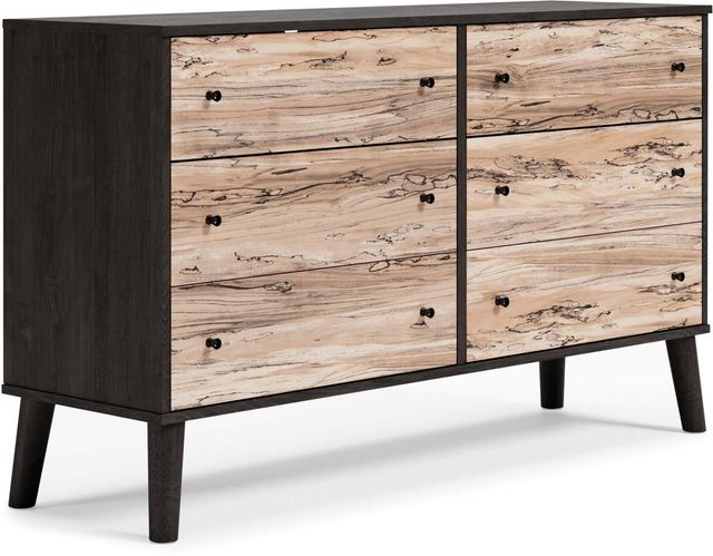 Signature Design by Ashley® Piperton 5-Piece Brown/Black Twin Platform Bed Set-2
