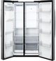 GE® 36" 23.5 Cu. Ft. Fingerprint Resistant Stainless Steel Counter Depth Side-by-Side Refrigerator  with LED Light Walls-1