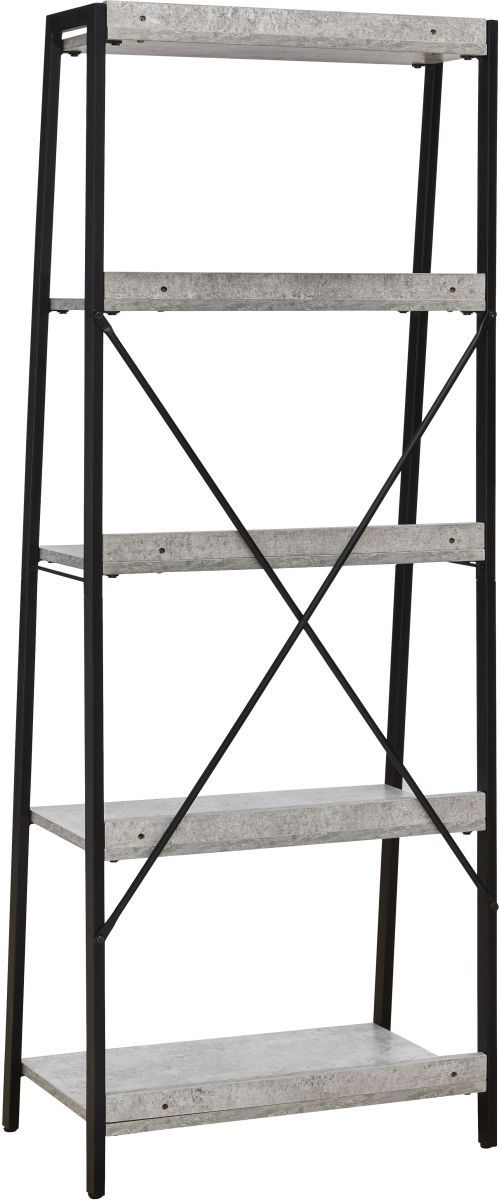 Signature Design by Ashley® Lazabon Gray/Black 70" Bookcase-1