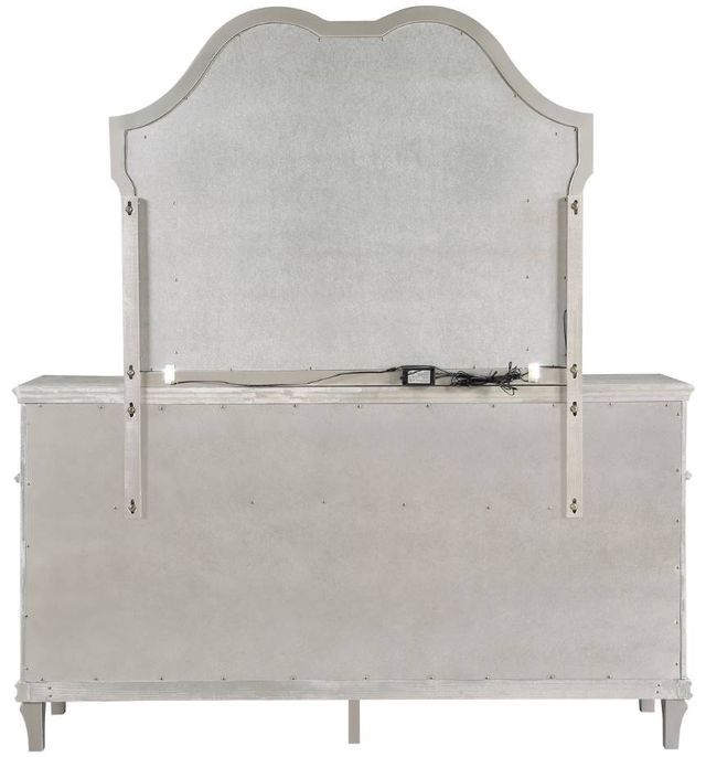 Coaster® Evangeline Silver Oak 9-Drawer Dresser with Mirror-3